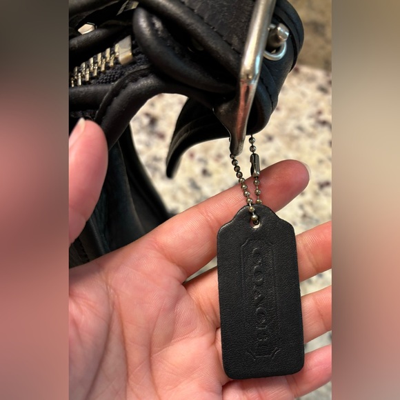 Vintage Coach 9951 Patricia's Legacy Leather Messenger Bag  Crossbody Black - Picture 10 of 11